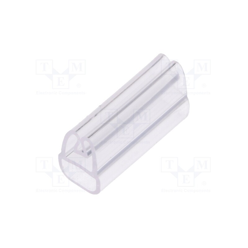 200 pcs x WEIDMu00dcLLER - CLI T 02-12 - Markers, 1.3÷3mm, PVC, transparent, -30÷80°C, CLI T, UL94V-0