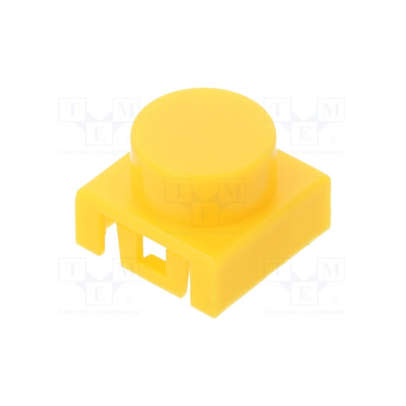 5 pcs x C&K - BTN K02 30 - Button, yellow, KSA,KSL