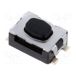 5 pcs x C&K - KMR621NG LFS - Microswitch TACT, SPST-NO, Pos: 2, 0.05A/32VDC, SMT, 2N, 1.9mm, IP67