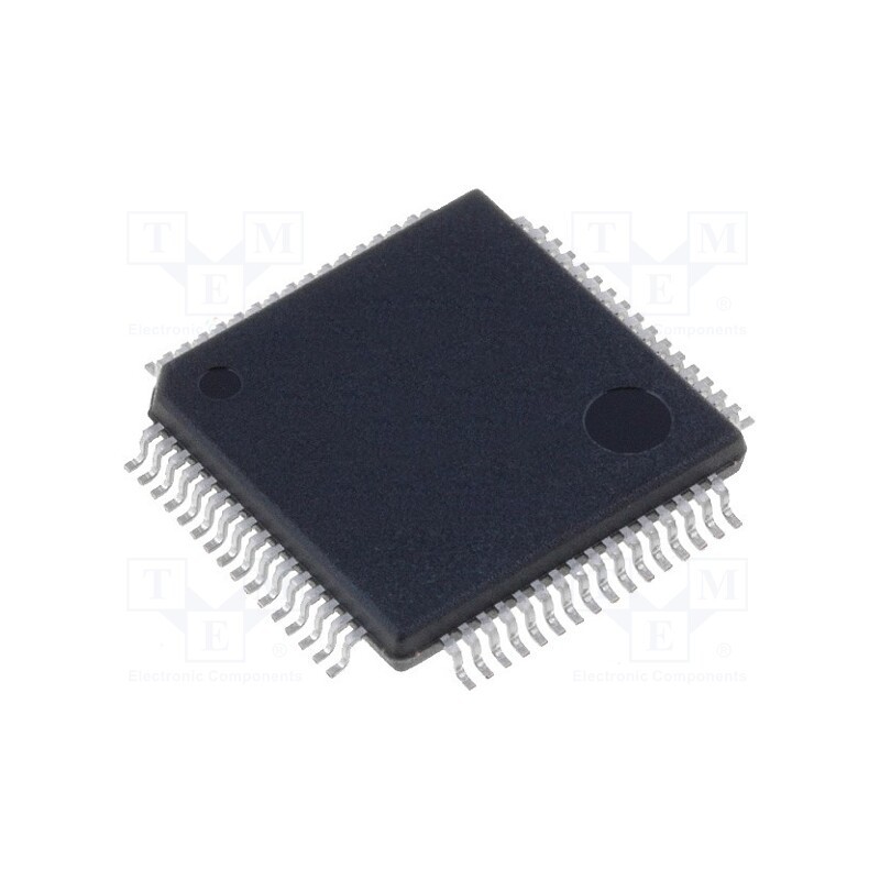 1 pcs x STMicroelectronics - STM32F103RCT6 - IC: ARM microcontroller, 72MHz, LQFP64, 2÷3.6VDC, 16bit timers: 8