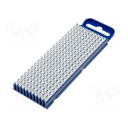 200 pcs x HELLERMANNTYTON - 561-02699 - Markers, Marking: 9, 2.8÷3.8mm, polyamide, white, -40÷85°C, push-in