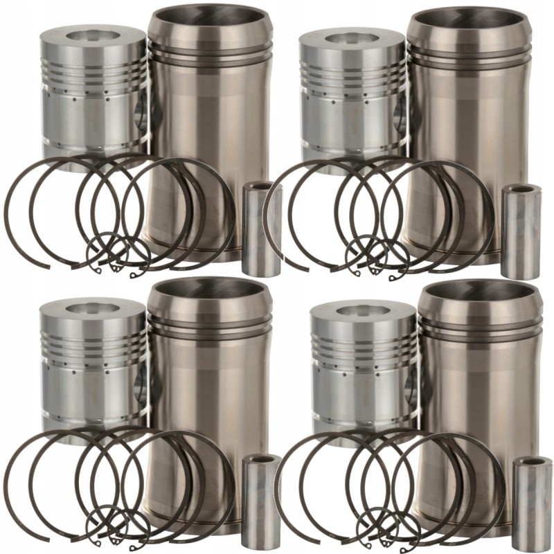 Bushing, piston, pin, rings C 360 set