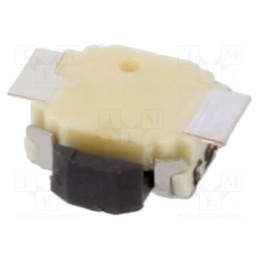 1 pcs x OMRON OCB - B3U3000P - Microswitch TACT, SPST-NO, Pos: 2, 0.05A/12VDC, SMT, none, 1.59N