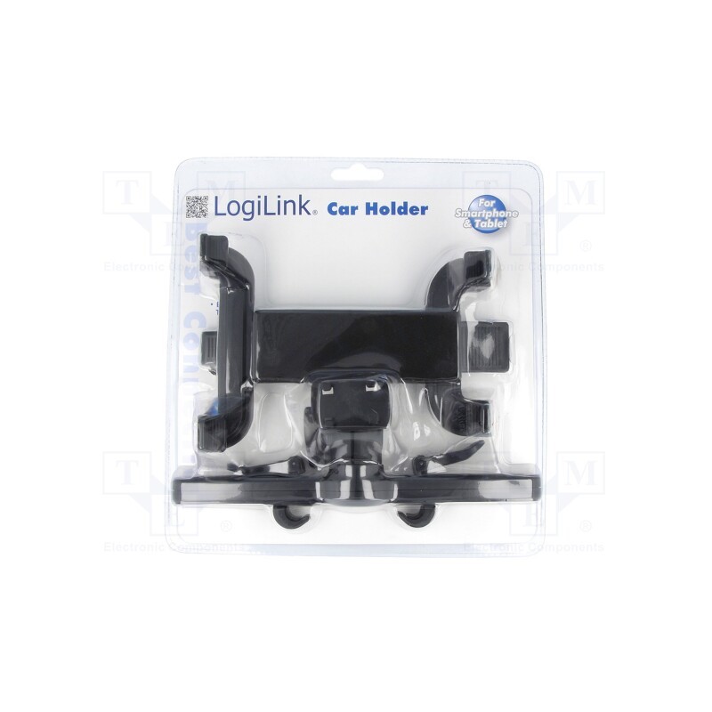 1 pcs x LOGILINK - AA0031 - Car holder, black, for headrest