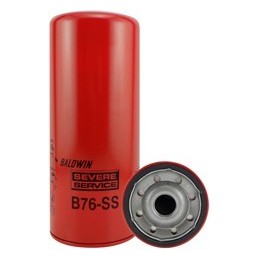 Spin on baldwin b76 ss oil filter
