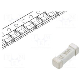 1 pcs x LITTELFUSE - 0456030.ER - Fuse: fuse, ultra rapid, 30A, 125VAC, 72VDC, SMD, ceramic, 456