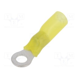 2 pcs x NINIGI - ST-082/Y-T - Tip: ring, M5, Ø: 5.3mm, 4÷6mm2, crimped, for cable, yellow, 150°C