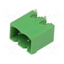2 pcs x AMPHENOL ANYTEK - OQ0254510000G - Pluggable terminal block, 5.08mm, ways: 2, angled 90°, socket