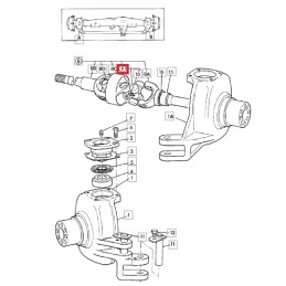 Krzyzak 30 18x92 mm polos jcb 3cx 4cx 914 60215