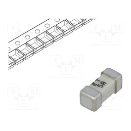 1 pcs x LITTELFUSE - 0454005.MR - Fuse: fuse, time-lag, 5A, 125VAC, 125V, 125VDC, SMD, ceramic, 454