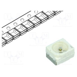 1 pcs x ams OSRAM - LV T6SG-V1BB-25 - LED, SMD, 1312,PLCC2, green, 2240÷2800mcd, 3.4x3x1.7mm, 120°, 50mA