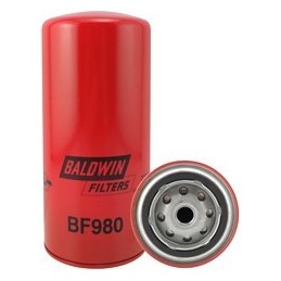 Spin on Baldwin BF980 fuel filter