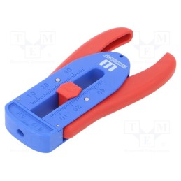1 pcs x WEICON - PRECISION S - Stripping tool, Øcable: 0.12÷0.8mm, 36AWG÷20AWG, Wire: round