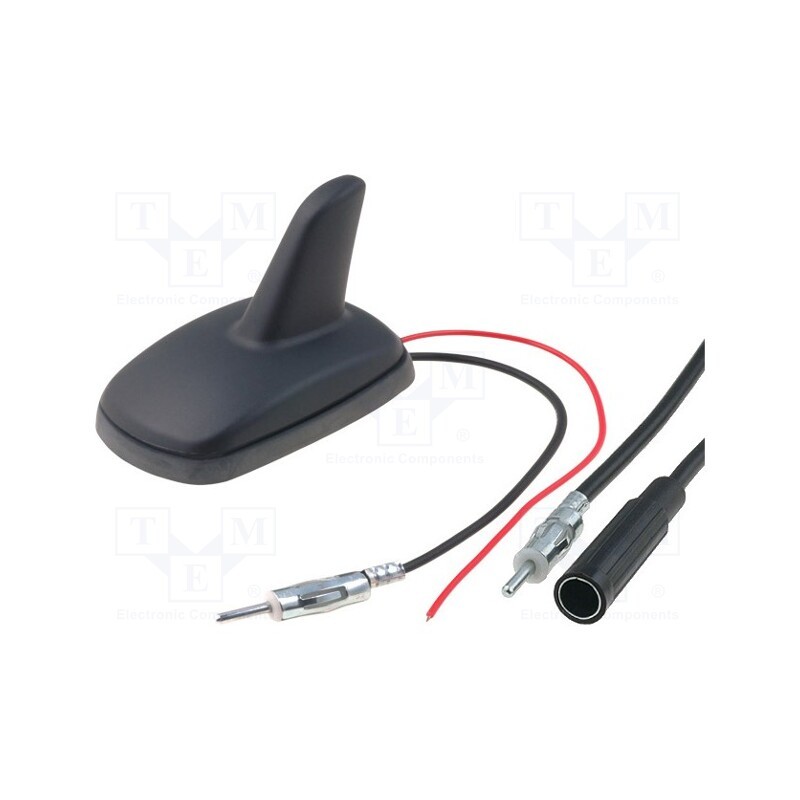 1 pcs x PER.PIC. - A00005 - Antenna, SHARK, AM,FM, universal, 4.5m, 12VDC