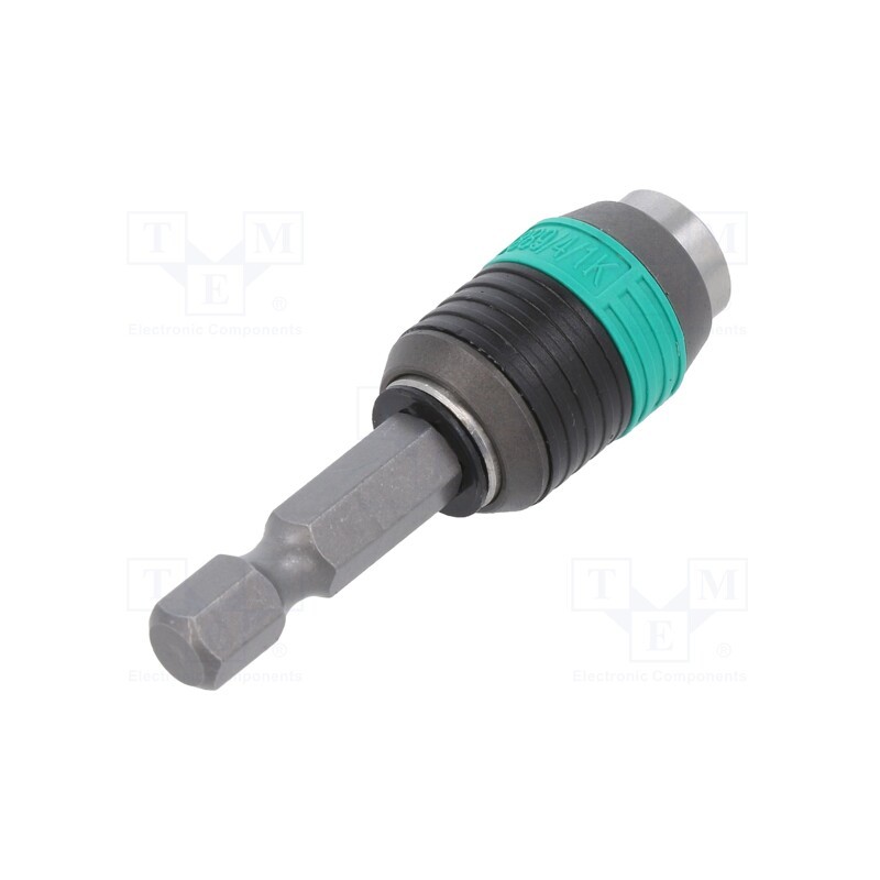 1 pcs x WERA - 5052502001 - Holders for screwdriver bits, Socket: 1/4', Overall len: 50mm