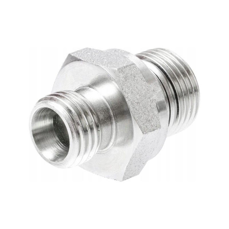 Straight reducing connector m14x1 5 8l m12x1 5 6l