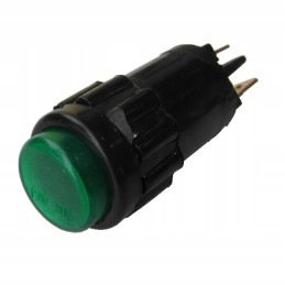 Green 12 24v dashboard indicator light