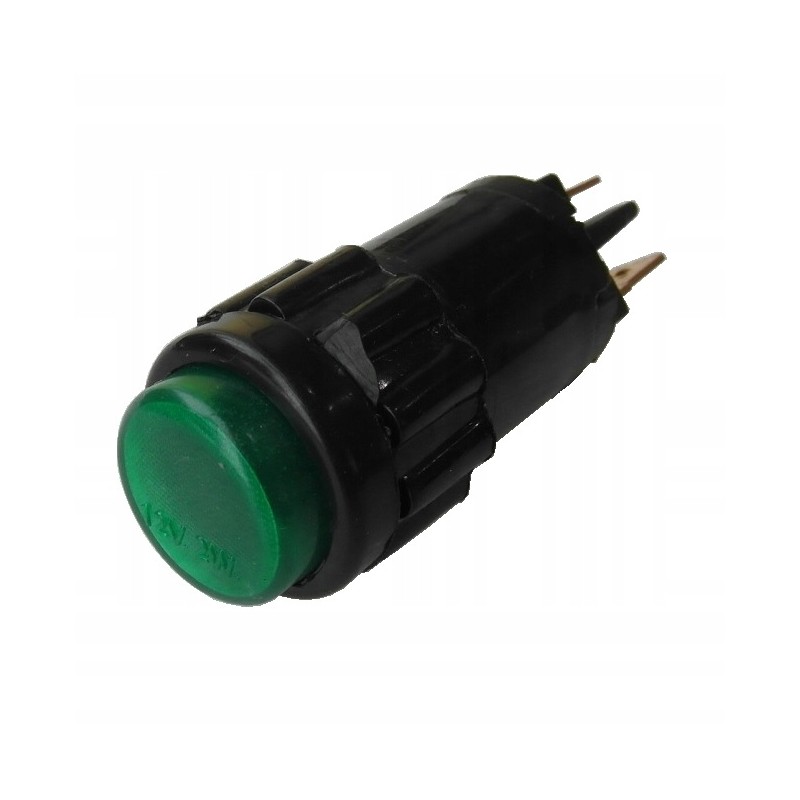 Green 12 24v dashboard indicator light