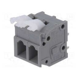 2 pcs x DEGSON ELECTRONICS - DG242V-5.08-02P-11-00AH - PCB terminal block, straight, 5.08mm, ways: 2, on PCBs, 0.2÷2.5mm2