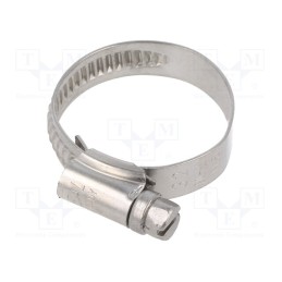 1 pcs x PNEUMAT-158 E-ES - Cable tie, Ø: 20÷32mm, W: 9mm, Material: stainless steel