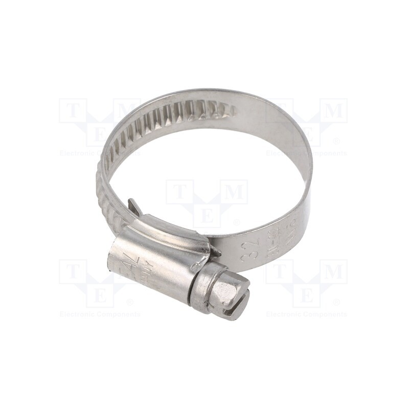 1 pcs x PNEUMAT-158 E-ES - Cable tie, Ø: 20÷32mm, W: 9mm, Material: stainless steel