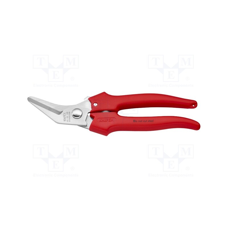 1 pcs x KNIPEX - 95 05 185 - Cutters, 185mm, angular