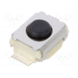 2 pcs x OMRON OCB - B3U-1000P - Microswitch TACT, SPST-NO, Pos: 2, 0.05A/24VDC, SMT, none, 1.5N