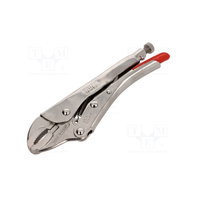 1 pcs x KNIPEX - 41 04 180 - Pliers, Morse's,locking, 180mm