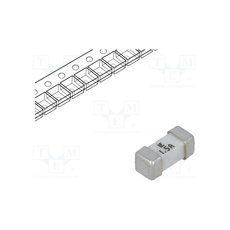 1 pcs x LITTELFUSE - 045301.5MR - Fuse: fuse, ultra rapid, 1.5A, 125VAC, 125V, 125VDC, SMD, ceramic