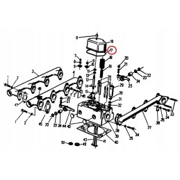 Ursus C 360 keyboard head cover gasket
