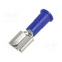 2 pcs x KEYSTONE - 8279 - Terminal: flat, 6.4mm, 0.8mm, female, crimped, for cable, insulated