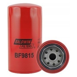 Spin on Baldwin BF9815 fuel filter