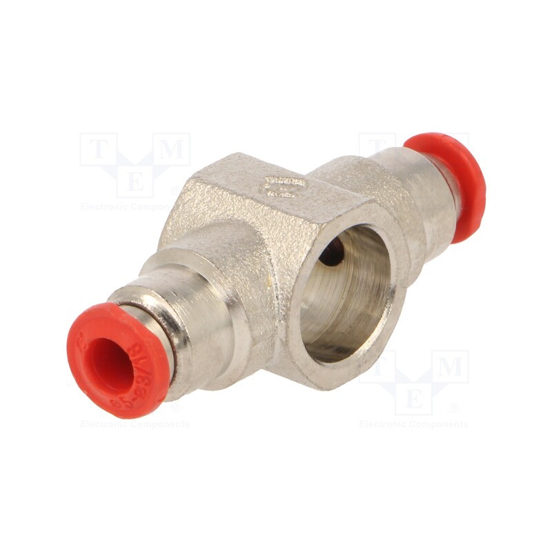 1 pcs x AIGNEP-50510 5-1/4 - Push-in fitting, BANJO,body,T-tap splitter, -0.99÷20bar