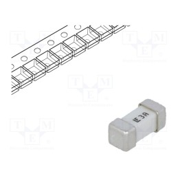 1 pcs x LITTELFUSE - 0453003.MR - Fuse: fuse, ultra rapid, 3A, 125VAC, 125V, 125VDC, SMD, ceramic, 453