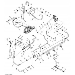 Drain plug john deere 310sj 310sk 544k w235