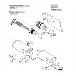 Collar clamp new holland lm cnh 85826627