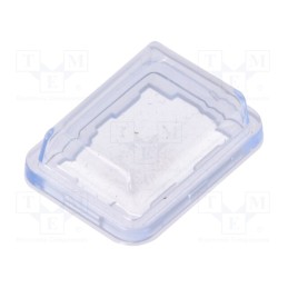 2 pcs x Marquardt - 203.089.011 - Accessories: cover, IP64, rectangular, 19x25x8mm, PVC