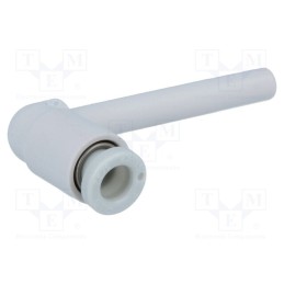 1 pcs x SMC-KQ2W04-99A - Push-in fitting, angled 90°, -1÷10bar, polypropylene, 71mm