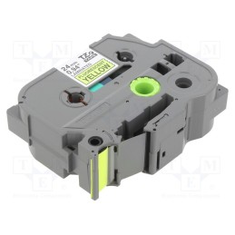 1 pcs x BROTHER - TZE-C51 - Tape, 24mm, 5m, yellow, Character colour: black, laminated,glued