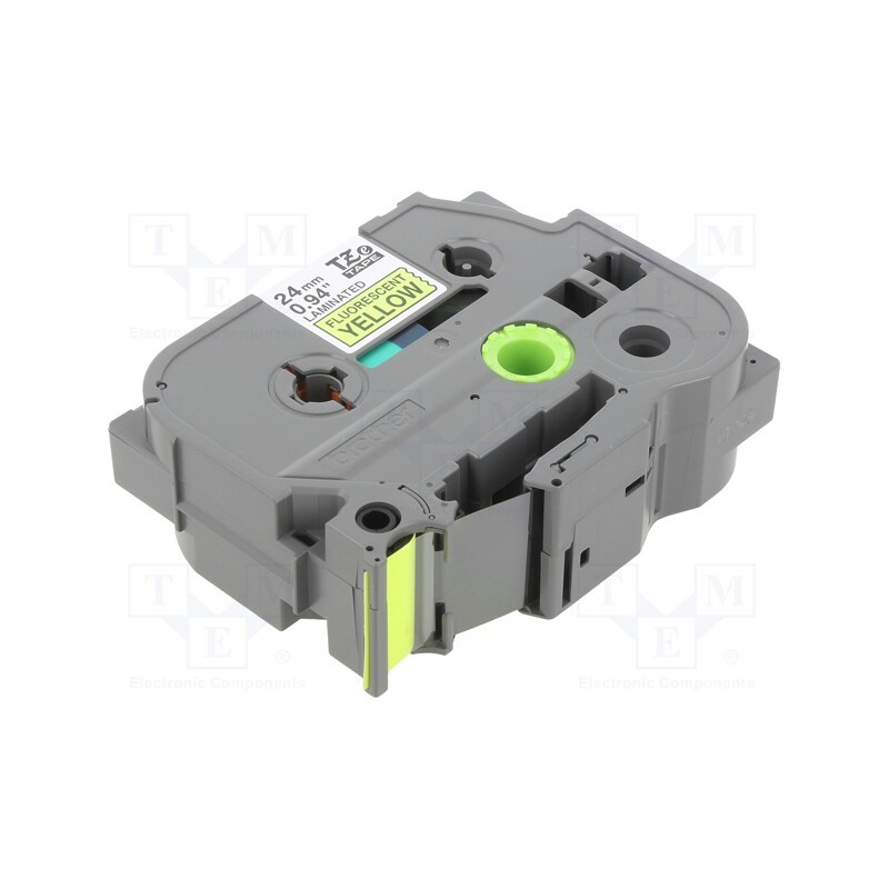 1 pcs x BROTHER - TZE-C51 - Tape, 24mm, 5m, yellow, Character colour: black, laminated,glued