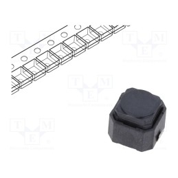 1 pcs x E-SWITCH - TL9210AF180Q - Microswitch TACT, SPST, Pos: 2, 0.05A/12VDC, SMD, none, 1.81N, 1.5mm