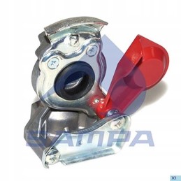 Red M22 hard pneum connector