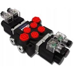 Hydraulic distributor 2 sec 40l electric 12v