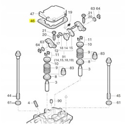 Hatz valve cover gasket 04006111