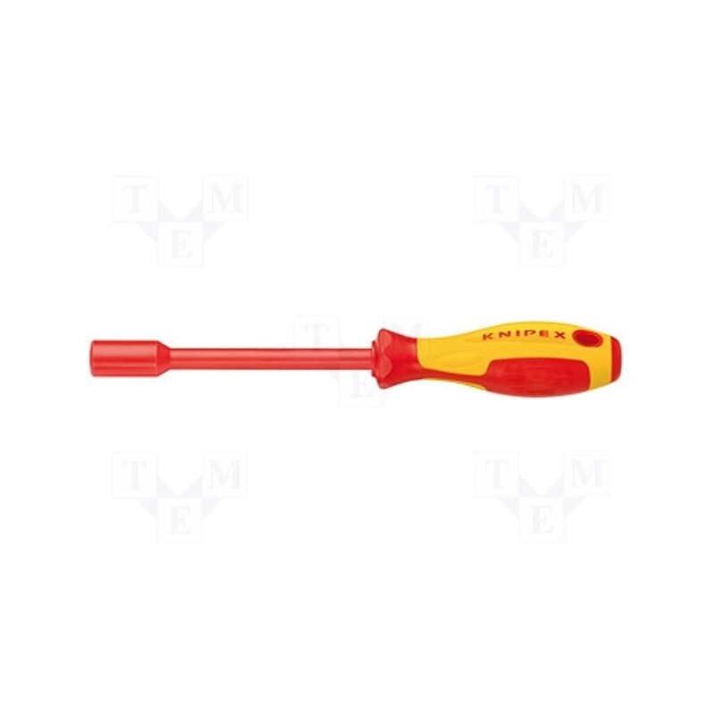 1 pcs x KNIPEX - 98 03 11 - Screwdriver, insulated, 6-angles socket, HEX 11mm, 1kVAC, VDE