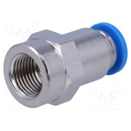 1 pcs x FESTO-153023 - Push-in fitting, straight, -0.95÷6bar, Gasket: NBR rubber, QS, 6mm