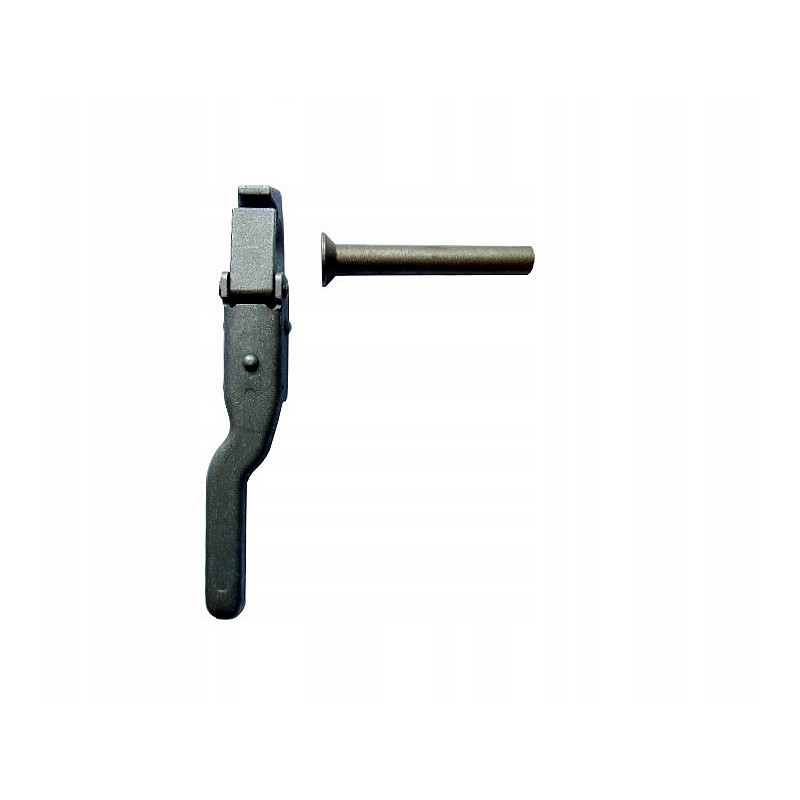 The side lock with a paper clip is strong, the bottom opening is left