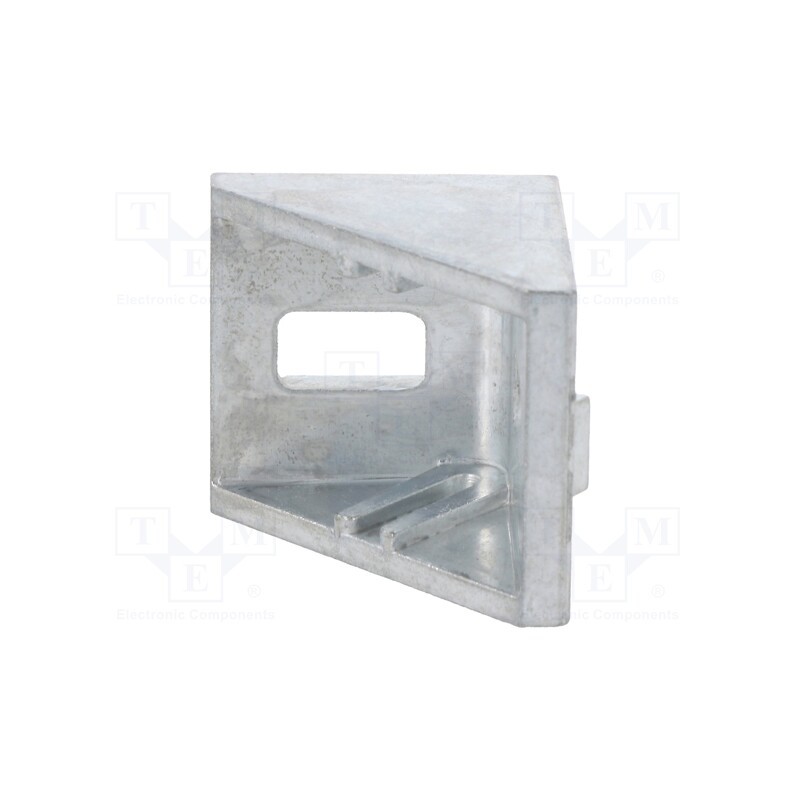 5 pcs x FATH - 093W301N08R - Angle bracket, for profiles, Width of the groove: 8mm, W: 28mm