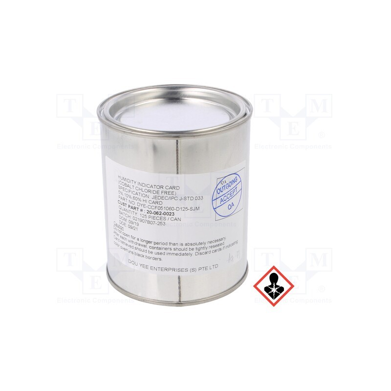 1 pcg x EUROSTAT GROUP - 20-062-0023 - Humidity indicator, ESD, 125pcs.