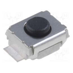 2 pcs x OMRON OCB - B3U-1000PM - Microswitch TACT, SPST-NO, Pos: 2, 0.05A/24VDC, SMT, 1.5N, 2.5x3mm